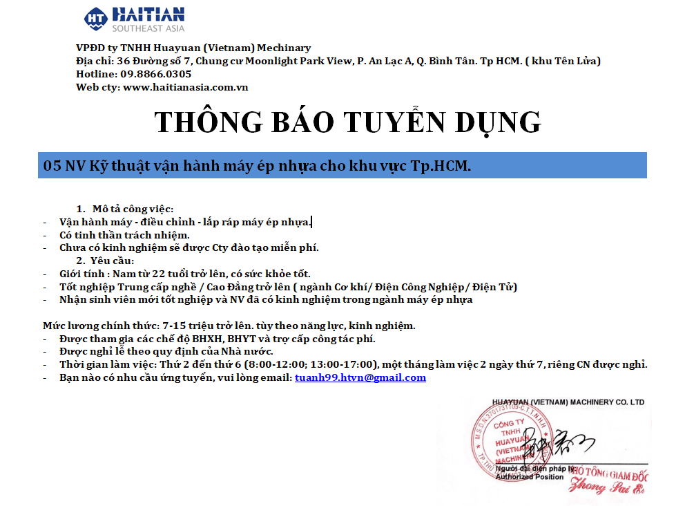 tuyển dụng