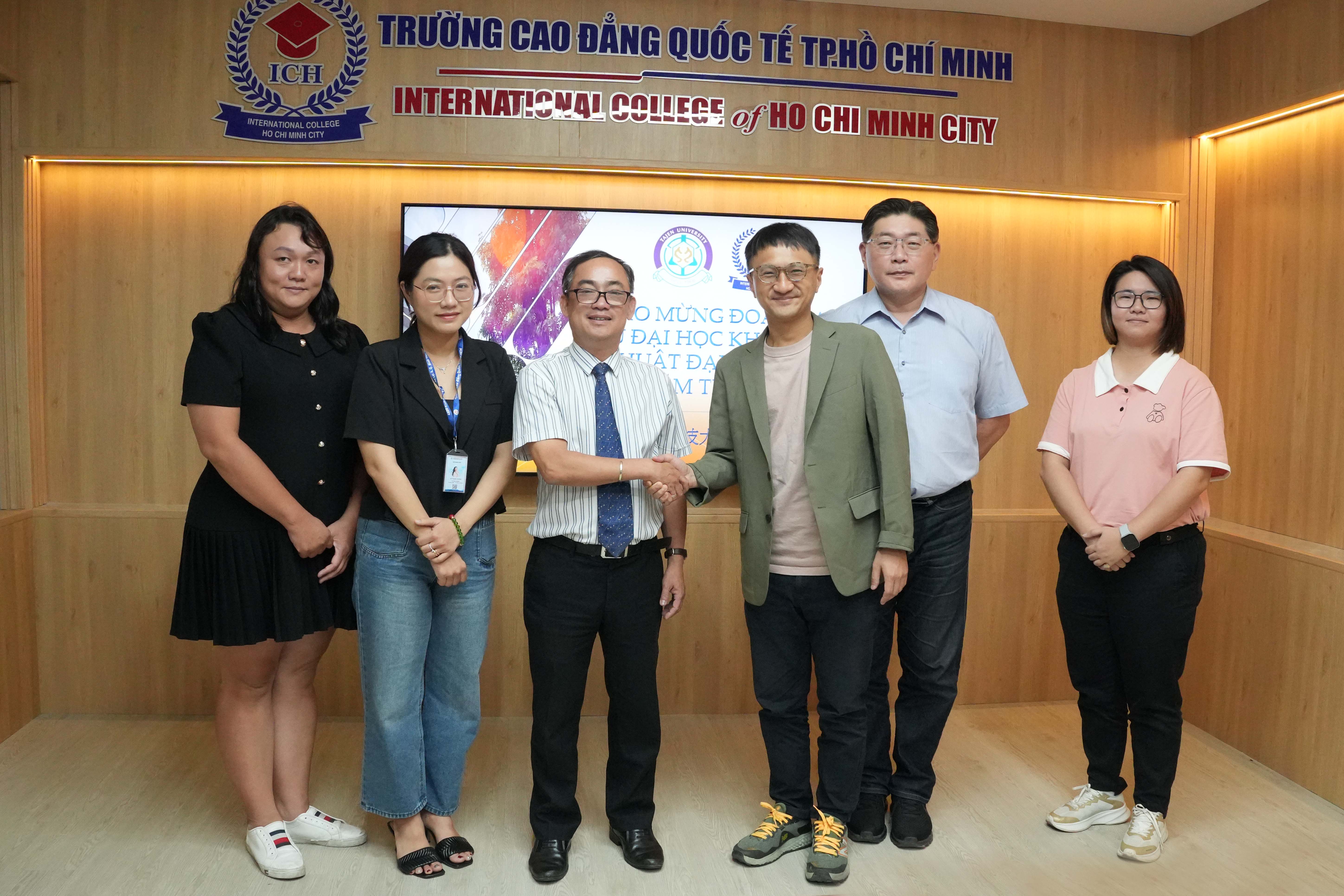 TRƯỜNG CAO ĐẲNG QUỐC TẾ TP.HCM GIAO LƯU VÀ LÀM VIỆC VỚI TRƯỜNG ĐẠI HỌC ...