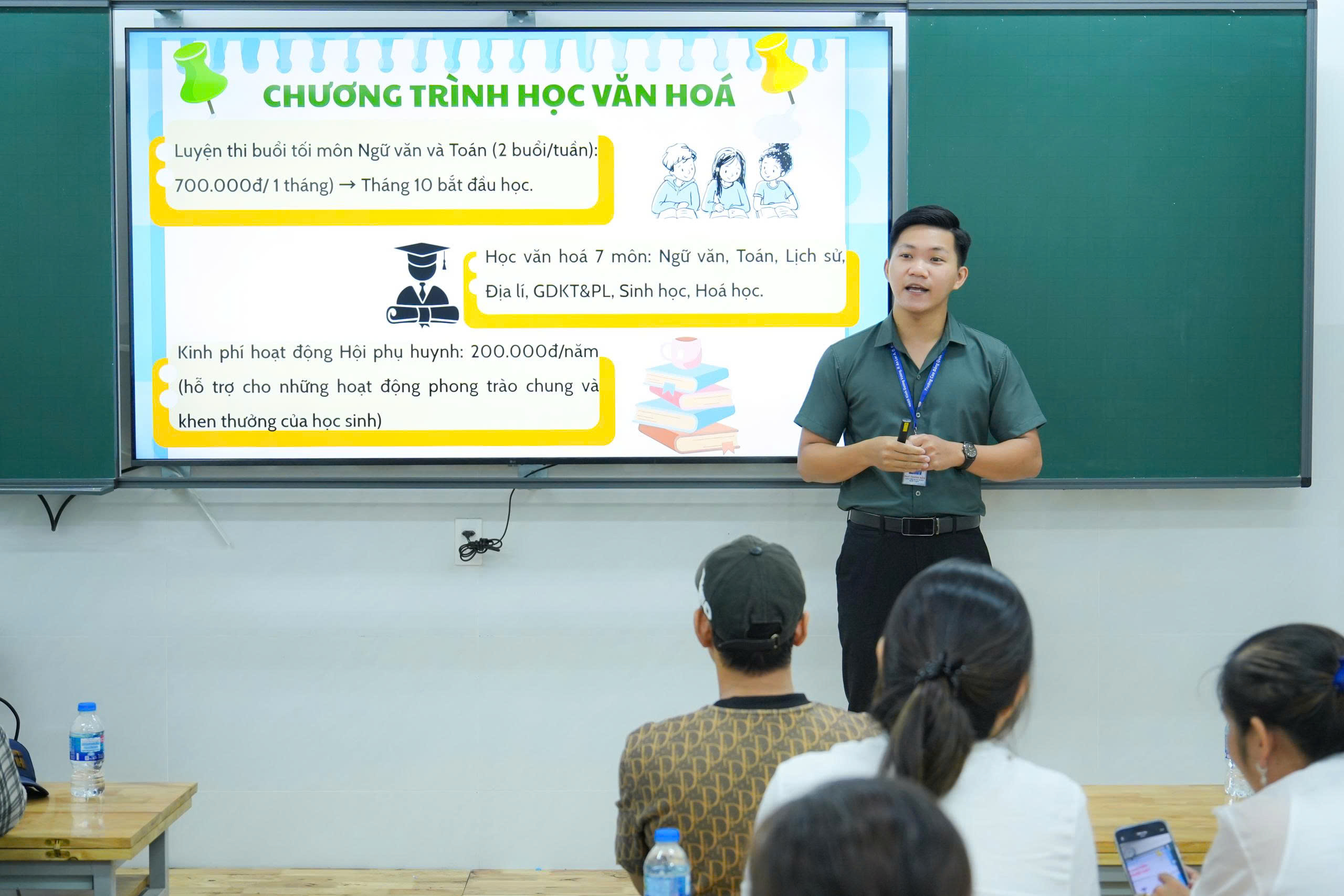 GVQN trao đổi kế hoạch năm học mới cùng PHHS